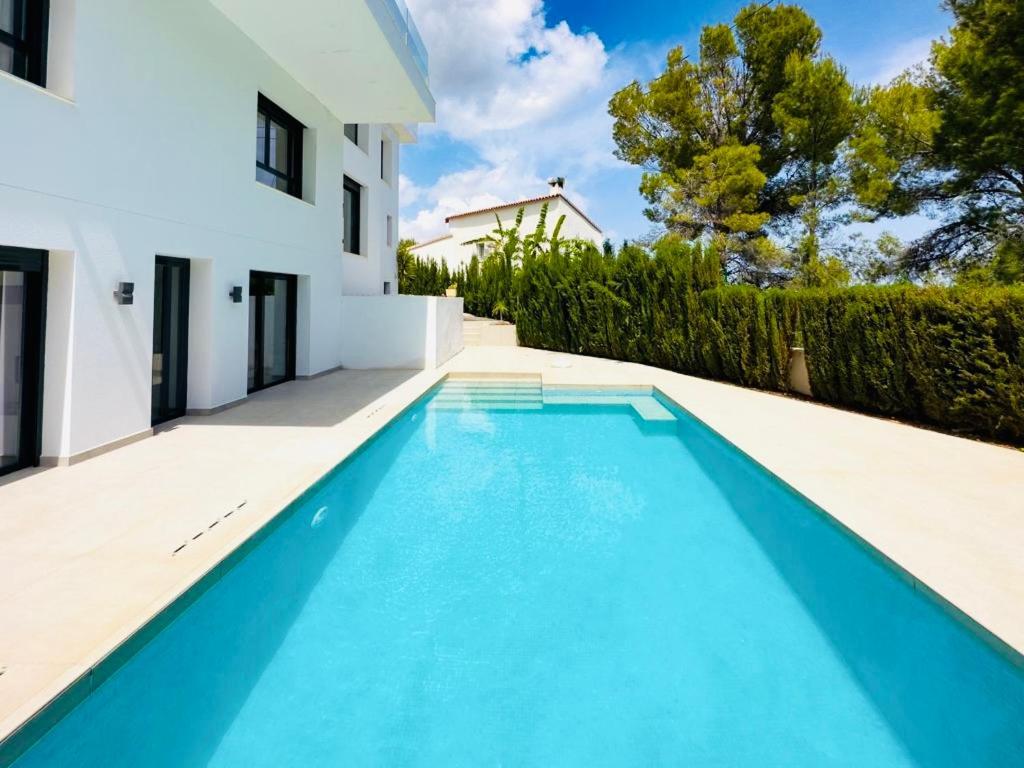 Calpe Villa Lujo Playa Piscina Jardin Barbacoa Ideal Familias Y Grupos Ngoại thất bức ảnh