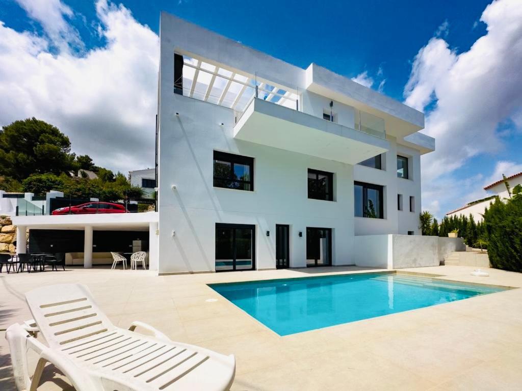 Calpe Villa Lujo Playa Piscina Jardin Barbacoa Ideal Familias Y Grupos Ngoại thất bức ảnh